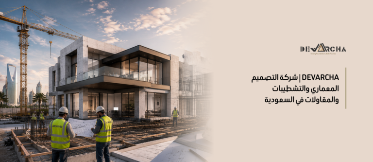 DEVARCHA | شركة التصميم المعماري والتشطيبات والمقاولات في السعودية