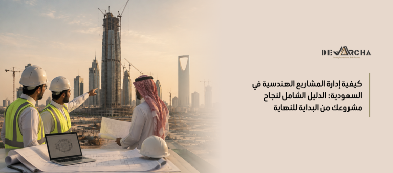  كيفية إدارة المشاريع الهندسية في السعودية