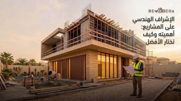 الإشراف الهندسي على المشاريع: أهميته وكيف تختار الأفضل